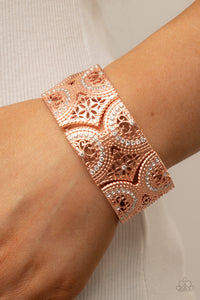 Wheeling and Dealing - Copper Bracelet