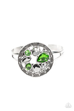 Load image into Gallery viewer, Time to Twinkle - Green Cuff Bracelet