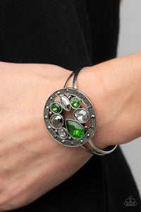 Time to Twinkle - Green Cuff Bracelet