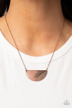 Load image into Gallery viewer, Cool, PALM, and Collected - Copper Necklace