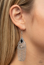 Load image into Gallery viewer, Pressed for CHIME - Black Earrings