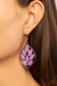 Glacial Glades - Purple Earrings