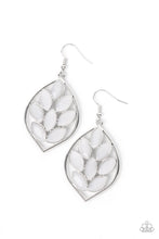 Load image into Gallery viewer, Glacial Glades - White Earrings