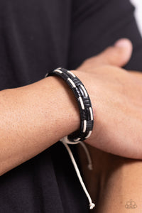 Solo Escapade - Black Sliding Knot Bracelet