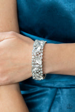 Load image into Gallery viewer, Full Body Chills - White Stretchy Bracelet