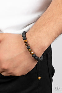 Alternative Rock - Brown Sliding Knot Bracelet