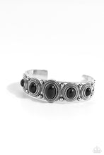 Load image into Gallery viewer, Mesa Mystery - Black Cuff Bracelet