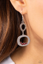 Load image into Gallery viewer, So Unexpected - Red Earrings