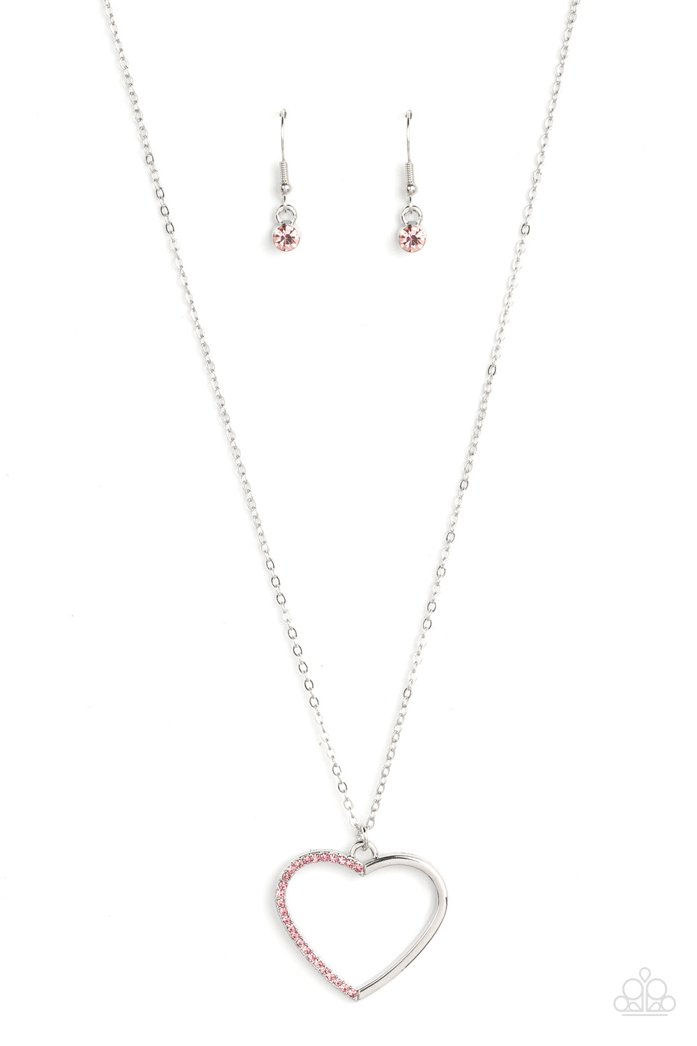 Love to Sparkle - Pink Necklace