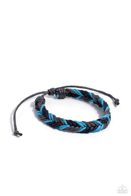 Travel Mode - Blue Sliding Knot Bracelet