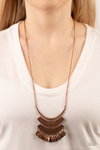 Load image into Gallery viewer, Under the EMPRESS-ion - Copper Necklace