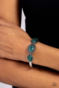 A DAYDREAM Come True - Green Bangle Bracelet