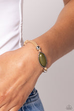 Load image into Gallery viewer, Desertscape Drive - Green Sliding Knot Bracelet