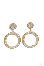 Load image into Gallery viewer, GLOW You Away - Gold Post Earrings