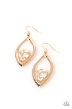 Load image into Gallery viewer, Beautifully Bejeweled - Gold Earrings