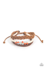 Load image into Gallery viewer, Summer Spectacle - Orange Sliding Knot Bracelet