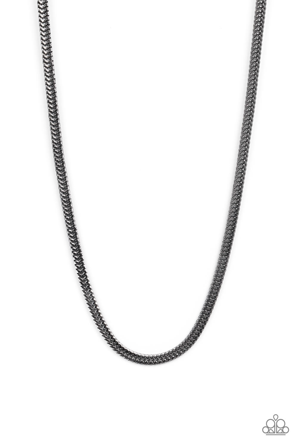 Downtown Defender - Black Gunmetal Necklace