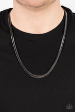 Load image into Gallery viewer, Downtown Defender - Black Gunmetal Necklace