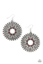 Load image into Gallery viewer, Revel in Radiance - Red Earrings