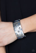 Load image into Gallery viewer, Across the Constellations - Blue Hinged Bracelet