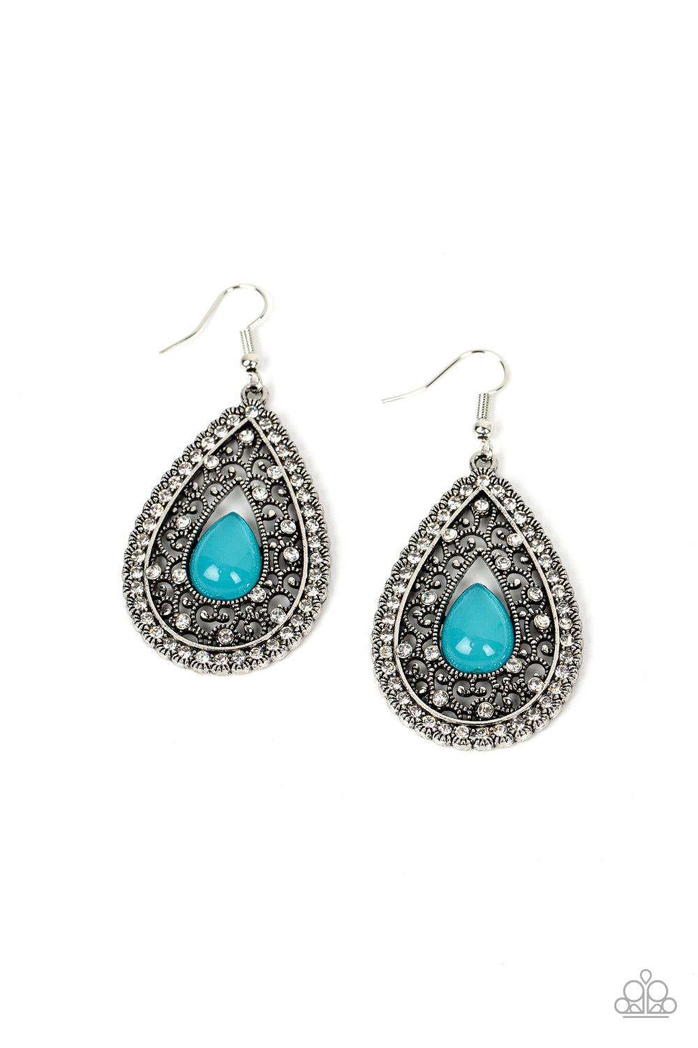 Cloud Nine Couture - Blue Earrings