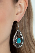 Load image into Gallery viewer, Cloud Nine Couture - Blue Earrings