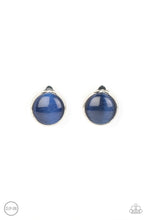 Load image into Gallery viewer, Cool Pools - Blue Clip-On Earrings