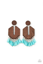 Load image into Gallery viewer, Western Retreat - Blue Post Earrings