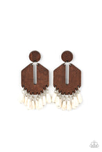 Load image into Gallery viewer, Western Retreat - White Post Earrings