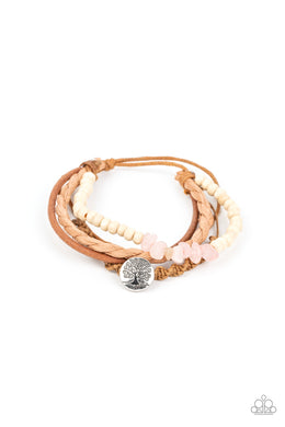 Treetop Trail Guide - Pink Sliding Knot Bracelet