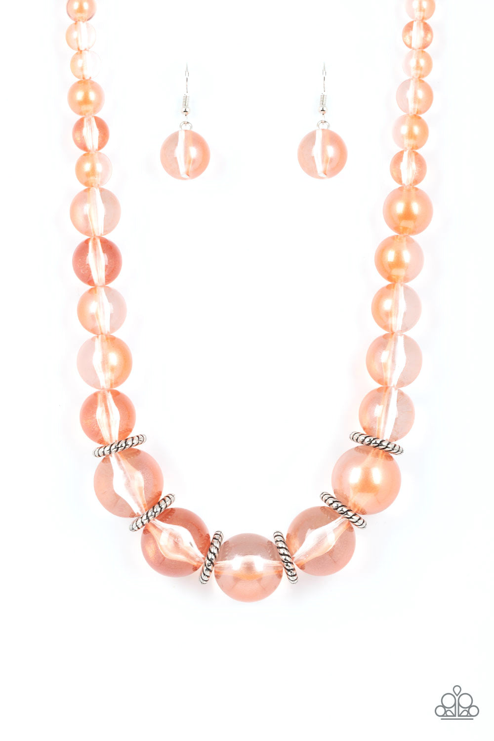 Marina Mirage - Orange Necklace