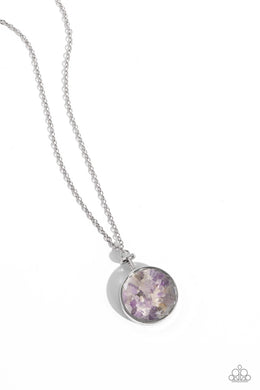 Geo Mine - Purple Necklace