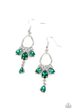 Load image into Gallery viewer, Coming in Clutch - Green Earrings