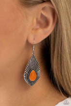 Load image into Gallery viewer, SOUL-ar Flare - Orange Earrings