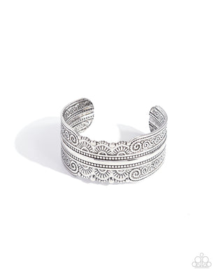 Into the Horizon - Silver Cuff Bracelet