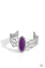 Load image into Gallery viewer, Age of Adventure - Purple Cuff Bracelet