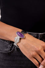 Load image into Gallery viewer, Age of Adventure - Purple Cuff Bracelet