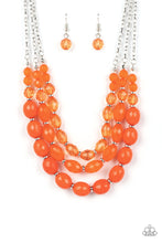 Load image into Gallery viewer, Tropical Hideaway - Orange Necklace