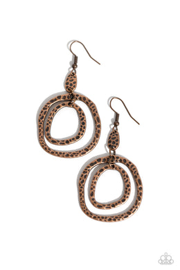 Scalding HAUTE - Copper Earrings