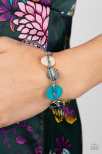 Shore Up - Blue Sliding Knot Bracelet