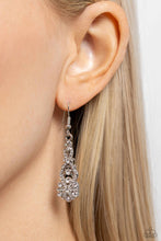 Load image into Gallery viewer, GLITZY on All Counts - White Earrings