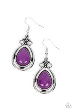 Load image into Gallery viewer, Mountain Mantra - Purple Earrings