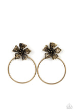 Load image into Gallery viewer, Buttercup Bliss - Brass Post Earrings