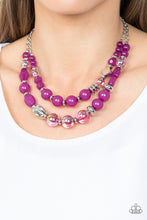 Load image into Gallery viewer, Mere Magic - Purple Necklace