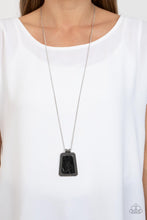 Load image into Gallery viewer, Private Plateau - Black Necklace