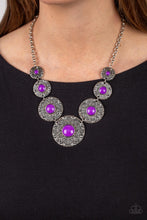 Load image into Gallery viewer, Garden Glade - Purple Necklace