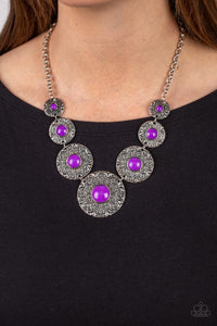 Garden Glade - Purple Necklace