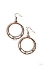 Load image into Gallery viewer, Refined Rotation - Copper Earrings