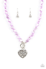 Load image into Gallery viewer, Color Me Smitten - Purple Necklace