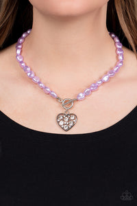 Color Me Smitten - Purple Necklace